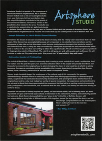Artsphere Studio Book back cover